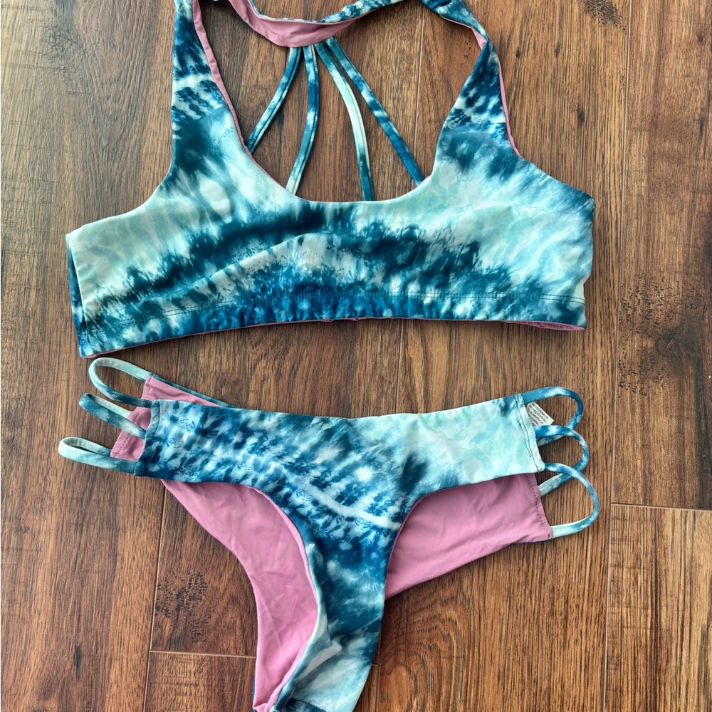Tie-Dye Bikini Set